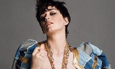 Katy Perry Is Named the New Face of Moschino, Wears Gold Bra in Her First Ad