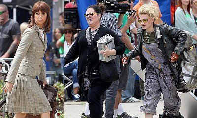 First Look at Kristen Wiig, Melissa McCarthy, Kate McKinnon on Female Ghostbusters Set