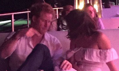 Prince Harry Gets Flirty With Jenna Coleman at Polo Party
