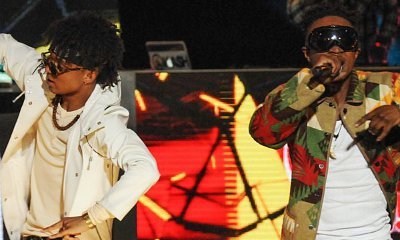 Rae Sremmurd's Slim Jimmy Badly Injures Leg After Falling Offstage at Governors Ball