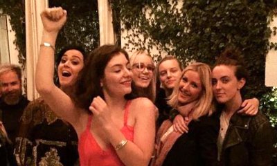 Taylor Swift's BFFs Ellie Goulding and Lorde Pictured Partying With Katy Perry
