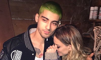 Zayn Malik Debuts Green Hair