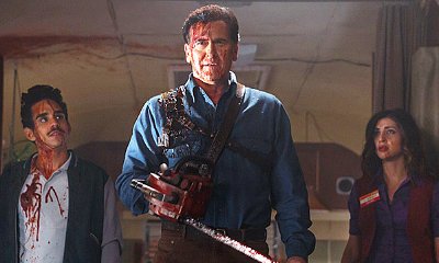 First Look at Bruce Campbell on 'Ash vs Evil Dead' Is Groovy Bloody