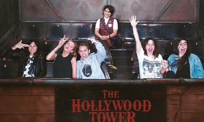 Miley Cyrus Spotted Feeding Stella Maxwell During Disneyland Adventure