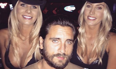Scott Disick Parties With Two Blonde 'Cowbabes' at Canada Nightclub