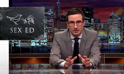 John Oliver Slams America's Inaccurate Sex Education, Enlists Laverne Cox for His Sex Ed Video