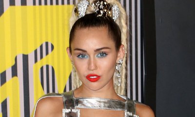 MTV VMAs 2015: Miley Cyrus Almost Naked on Red Carpet