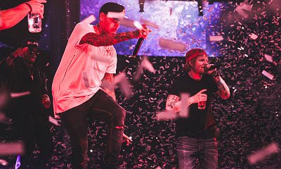 Chris Brown Joined by Ed Sheeran for 'Loyal' and 'Thinking Out Loud' at Las Vegas Gig