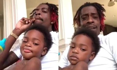 CPS to Investigate Rich Homie Quan for Smoking Supposed Weed With Son on His Lap