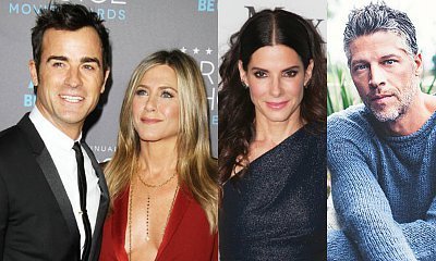 Jennifer Aniston and Justin Theroux Double Date With Sandra Bullock and Bryan Randall in Austin