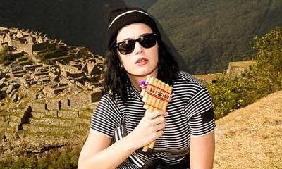 Katy Perry Shares Silly Instagram Videos While Visiting Machu Picchu