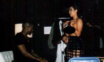 Kim Kardashian Shares Topless Behind-the-Scenes Pictures of Balmain Spring 2015 Photo Shoot