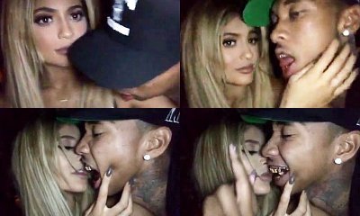 Kylie Jenner Kisses Tyga in Raunchy Snapchat Video