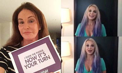 Caitlyn Jenner, Britney Spears and More Go Purple to Stand Up Against Bullying
