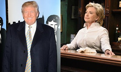 Donald Trump Reacts to Hillary Clinton's Impersonation of Him on 'SNL'