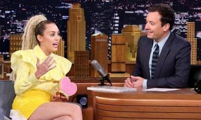 Miley Cyrus and Jimmy Fallon Want to Be Kanye West's Vice President