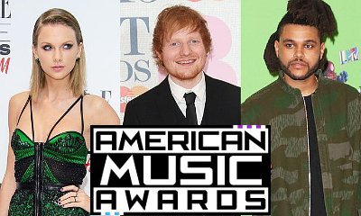 Taylor Swift, Ed Sheeran, The Weeknd Lead 2015 AMA Nominations
