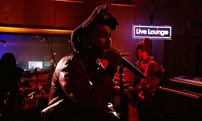 The Weekend Performs Acoustic Version of 'The Hills' on 'Live Lounge'