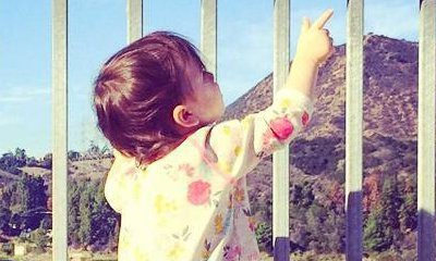 Is This Ashton Kutcher's 1-Year-Old Daughter Wyatt?