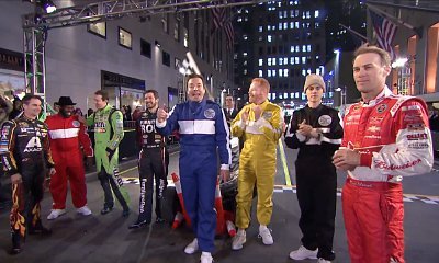 Justin Bieber and Jimmy Fallon Compete in NASCAR 500 Race. Who's the Winner?