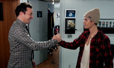 Want to Copy Justin Bieber and Jimmy Fallon's Secret Handshake? See the Video