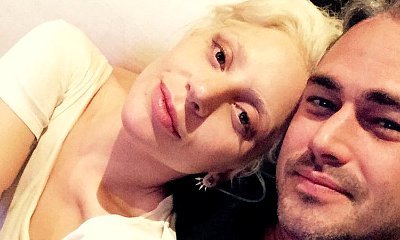 Make-Up Free Lady GaGa Cuddles Up With Taylor Kinney in New Pic