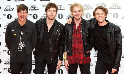 Five Seconds of Summer's Guitarist Michael Clifford Falls Off Stage at BBC Radio 1 Teen Awards