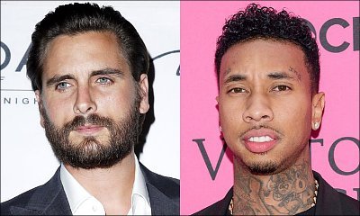 Scott Disick and Tyga Not Feeling Comfortable at the Kardashians' Thanksgiving Celebration