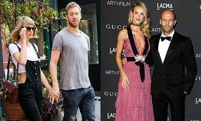 Taylor Swift and Calvin Harris Have Double Date With Jason Statham and Rosie Huntington-Whiteley