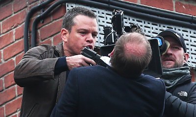 Things Get a Little Intense on Set of 'Bourne 5' in London