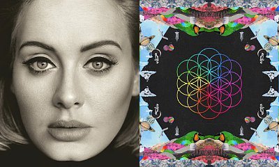 Adele Beats Coldplay for No. 1 Spot on Billboard 200