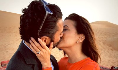 Eva Longoria Announces Engagement to Jose Antonio Baston With Kissing Picture in Desert