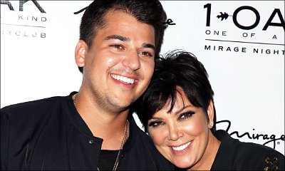Kris Jenner Dons Blue Wig in St. Barts as Rob Kardashian Is Diagnosed With Diabetes