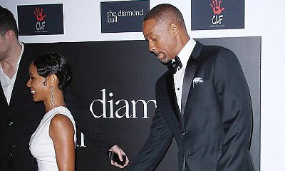 Cheeky Will Smith Pretends to Pinch Jada Pinkett's Butt at Rihanna's Diamond Ball