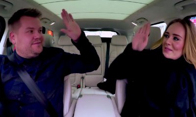 Adele Slays 'Hello', Raps Nicki Minaj While Joining James Corden for 'Carpool Karaoke'