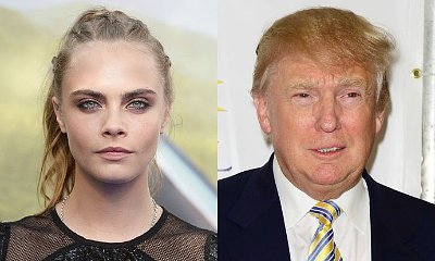 Cara Delevingne Challenges Donald Trump to Pose Like Her. See the Pic