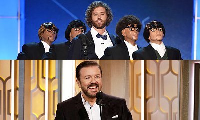 Critics' Choice Host T.J. Miller Slams Ricky Gervais for Offensive Golden Globes Jokes