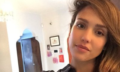 Is That a Ghost? Jessica Alba Shares Selfie With 'Supernatural Being'