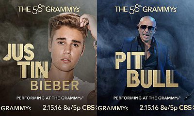 Justin Bieber and Pitbull Join Grammy's Line-Up of Performers
