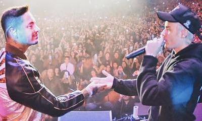 Justin Bieber Makes Surprise Appearance at J Balvin's Show for Remix of 'Sorry'