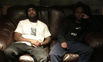 Kanye West Reunites With Kendrick Lamar and Swizz Beatz in the Studio for 'Swish'