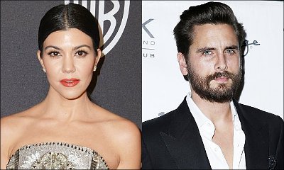 Kourtney Kardashian Says She and Scott Disick Are 'Totally Getting Along'