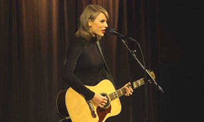 Taylor Swift Strips Down 'Blank Space' in Grammy Museum Performance