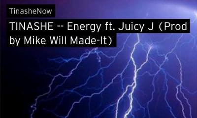 Hear Tinashe's Seductive New Track 'Energy' Featuring Juicy J