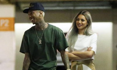Tyga Seen Shopping With Kylie Jenner Lookalike in Beverly Hills