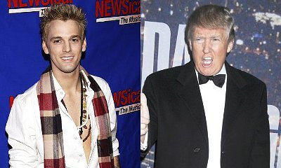 Aaron Carter Snaps at Fans After Endorsing Donald Trump