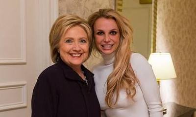 Britney Spears Meets Hillary Clinton in Las Vegas