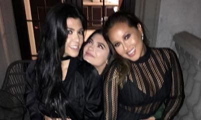 Kourtney Kardashian and Kylie Jenner Reunite With Rob Kardashian's Ex-Girlfriend