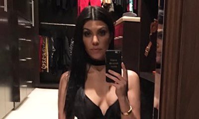 She's So Hot! Kourtney Kardashian Wears Plunging Leotard in Instagram Photo