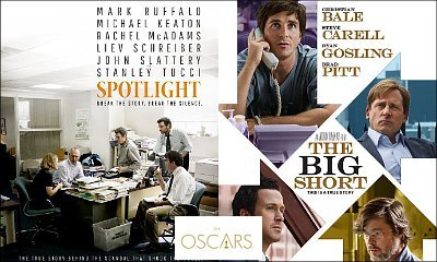 Oscars 2016: 'Spotlight' and 'The Big Short' Are First Winners of the Night